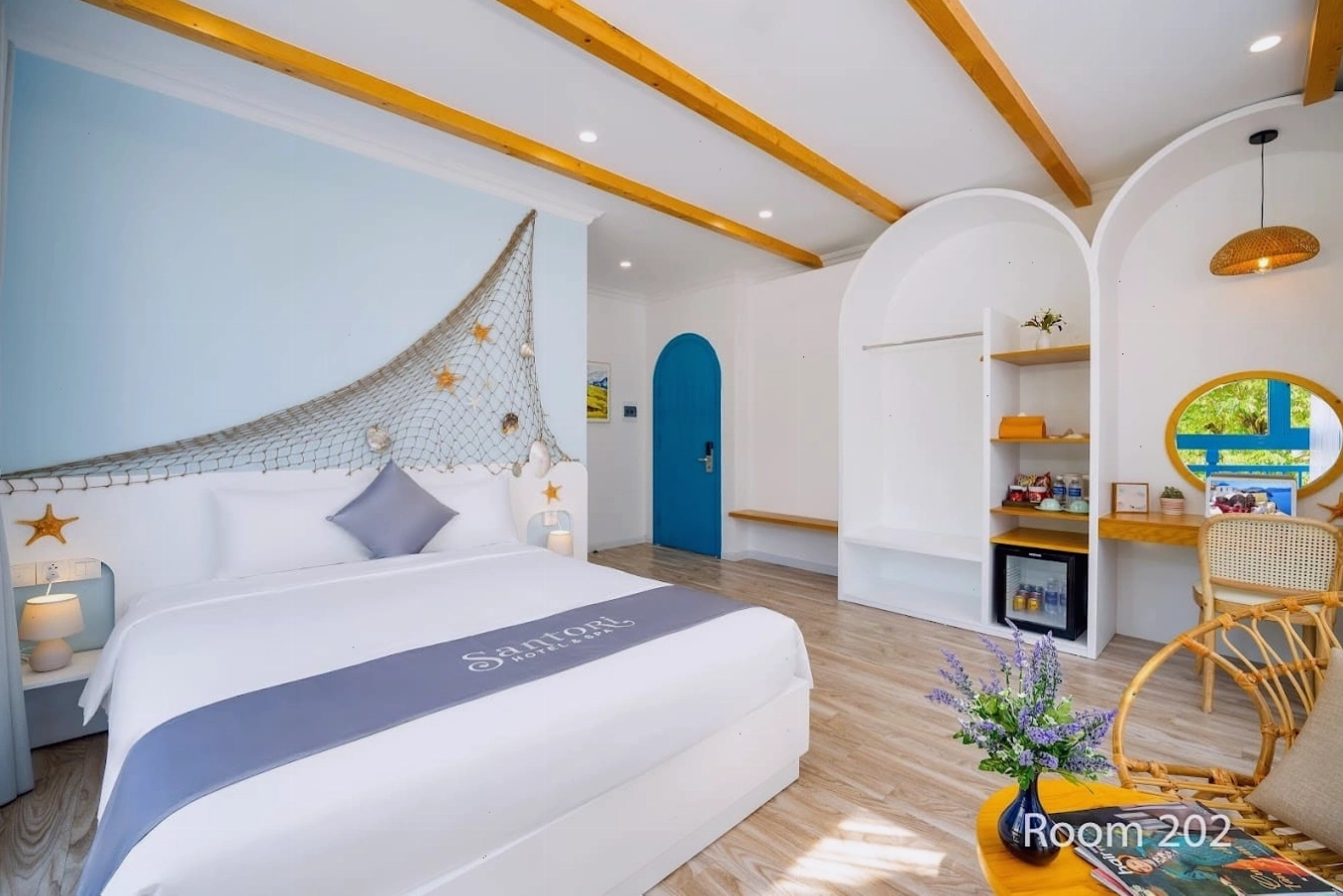 Phòng Economy Double Room tiện nghi tại Santori Hotel Đà Nẵng