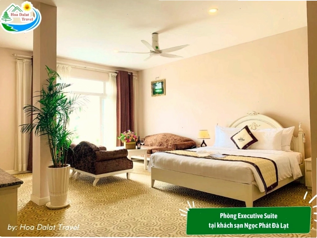 Phòng Executive Suite tại Khách sạn Ngọc Phát Đà Lạt