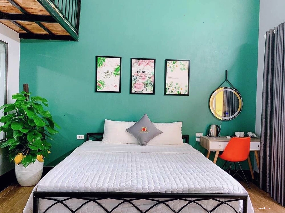 Phòng gác lửng độc đáo tại Sunset Villa Tam Đảo