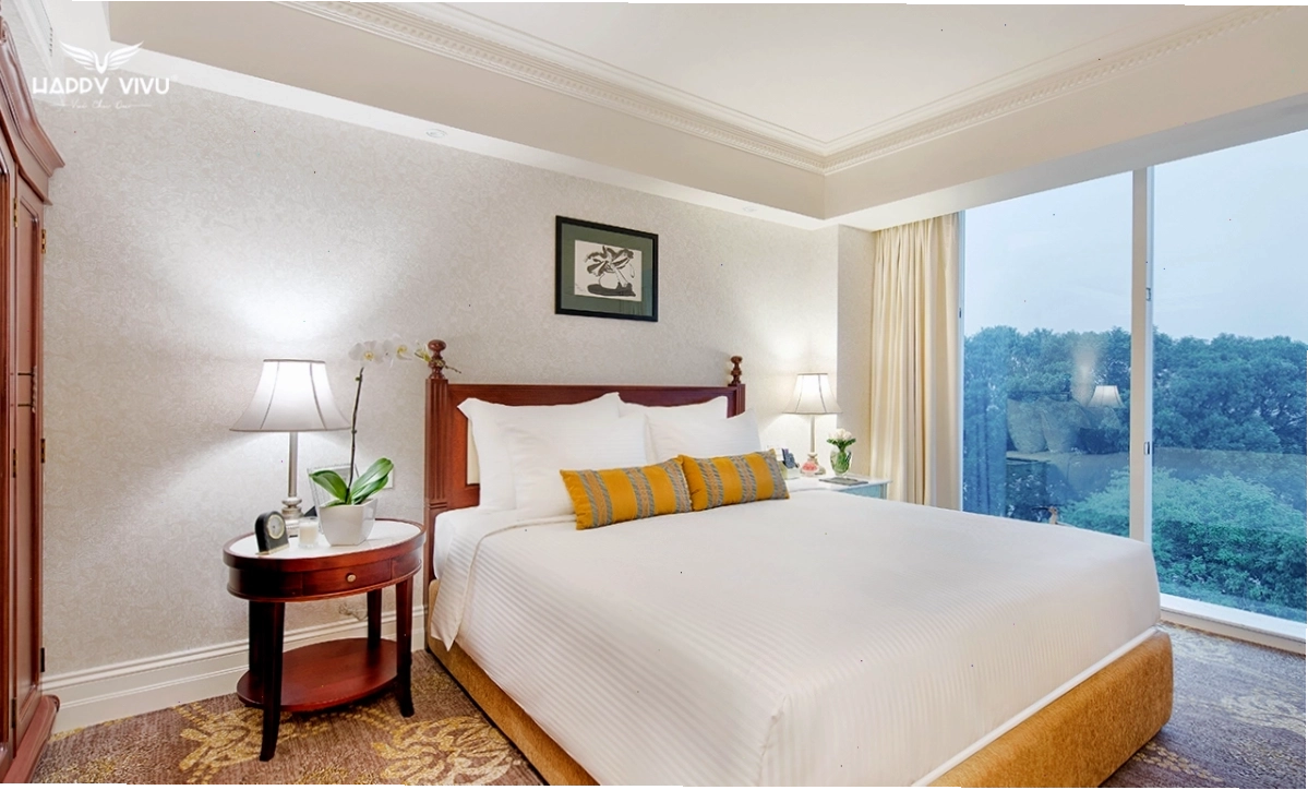 Phòng Gallery có vườn tại Khách sạn Apricot