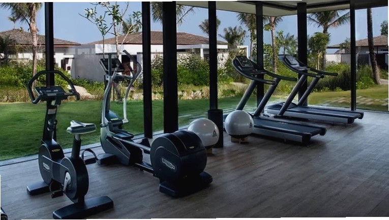 Phòng Gym hiện đại tại Anantara Quy Nhơn Villas