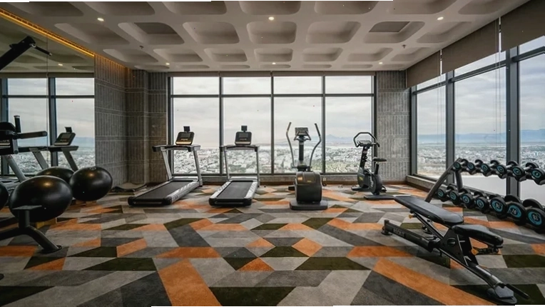 Phòng Gym hiện đại tại Apec Mandala Phú Yên