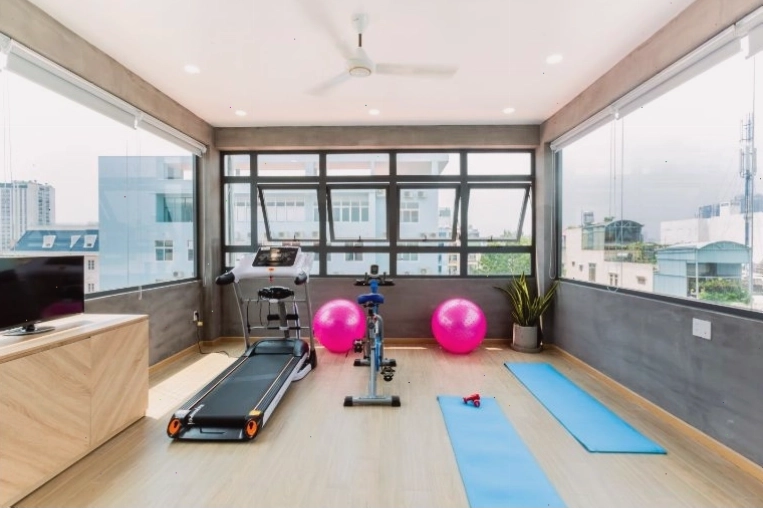 Phòng gym tại Sen Boutique House
