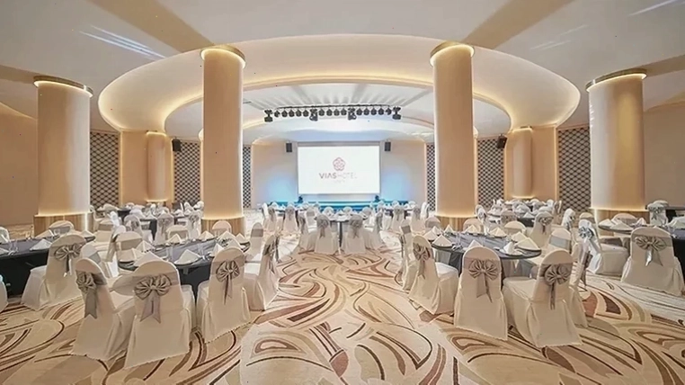 Phòng hội nghị được trang bị hiện đại tại Vias Hotel Vũng Tàu