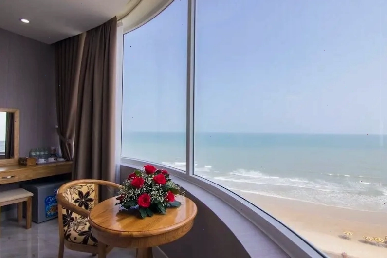 Phòng hướng biển tại Ngọc Hạnh Hotel với tầm nhìn lý tưởng
