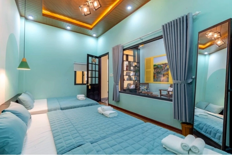 Phòng nghỉ ấm cúng tại A Little Hoi An Homestay Đà Nẵng