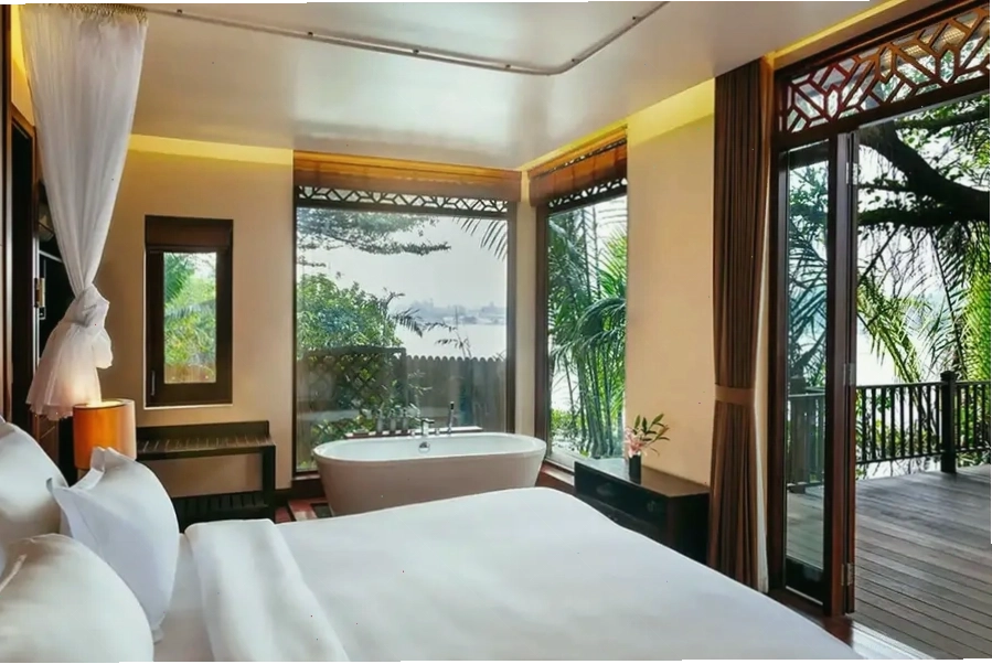 Phòng nghỉ cao cấp tại An Lam Retreats Saigon River