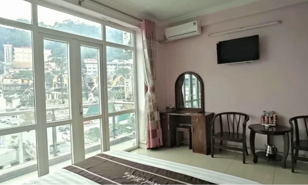 Phòng nghỉ có ban công với tầm nhìn đẹp