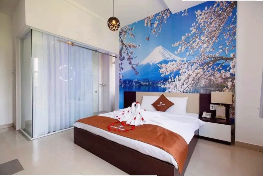 Phòng nghỉ đầy đủ tiện nghi tại Khách sạn Thành Vinh Củ Chi