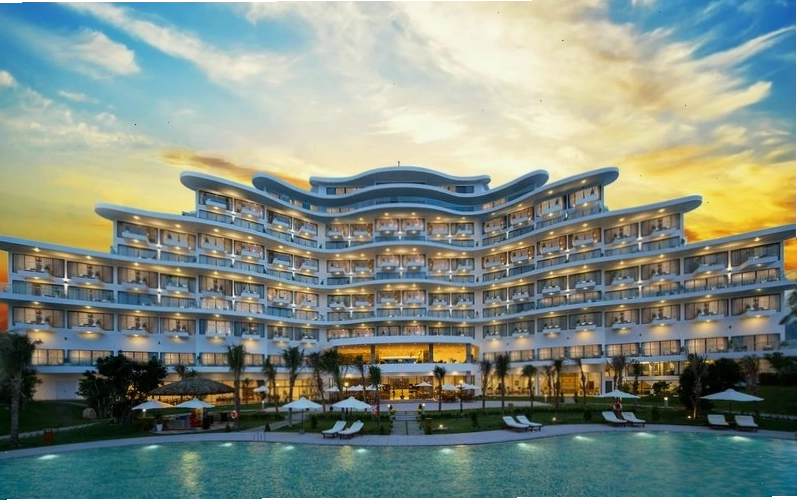 Phòng nghỉ Deluxe Ocean View sang trọng tại Cam Ranh Riviera Beach Resort & Spa