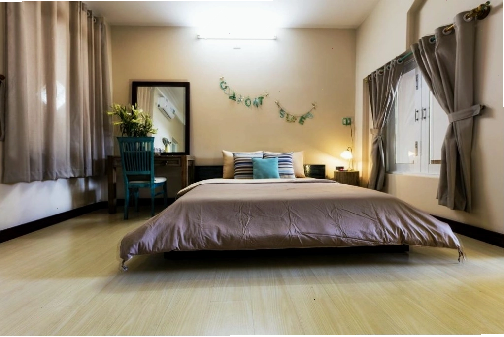 Phòng nghỉ sạch sẽ và tiện nghi tại Quy Nhơn Bed & Room Homestay