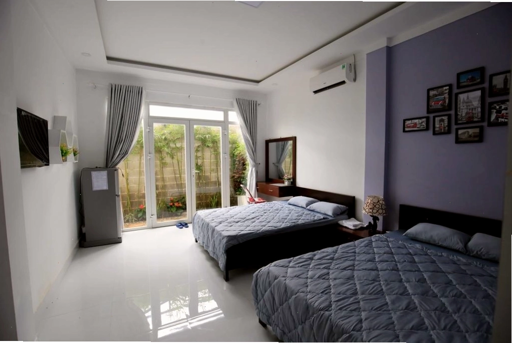 Phòng nghỉ sạch sẽ và tiện nghi tại Zan Homestay