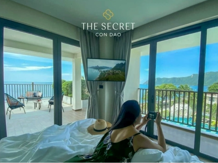 Phòng nghỉ sang trọng tại The Secret Côn Đảo