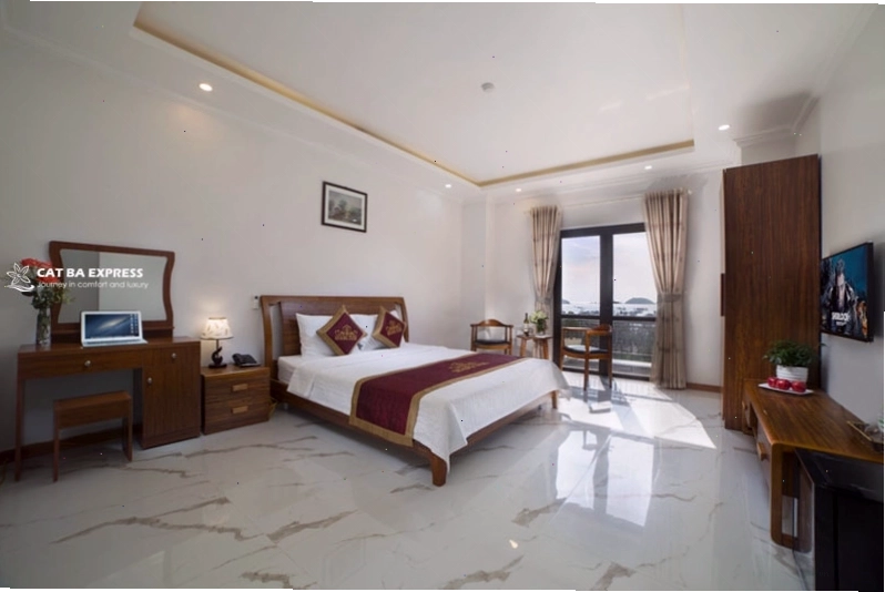 Phòng nghỉ tại Quang Tùng Cát Bà Hotel