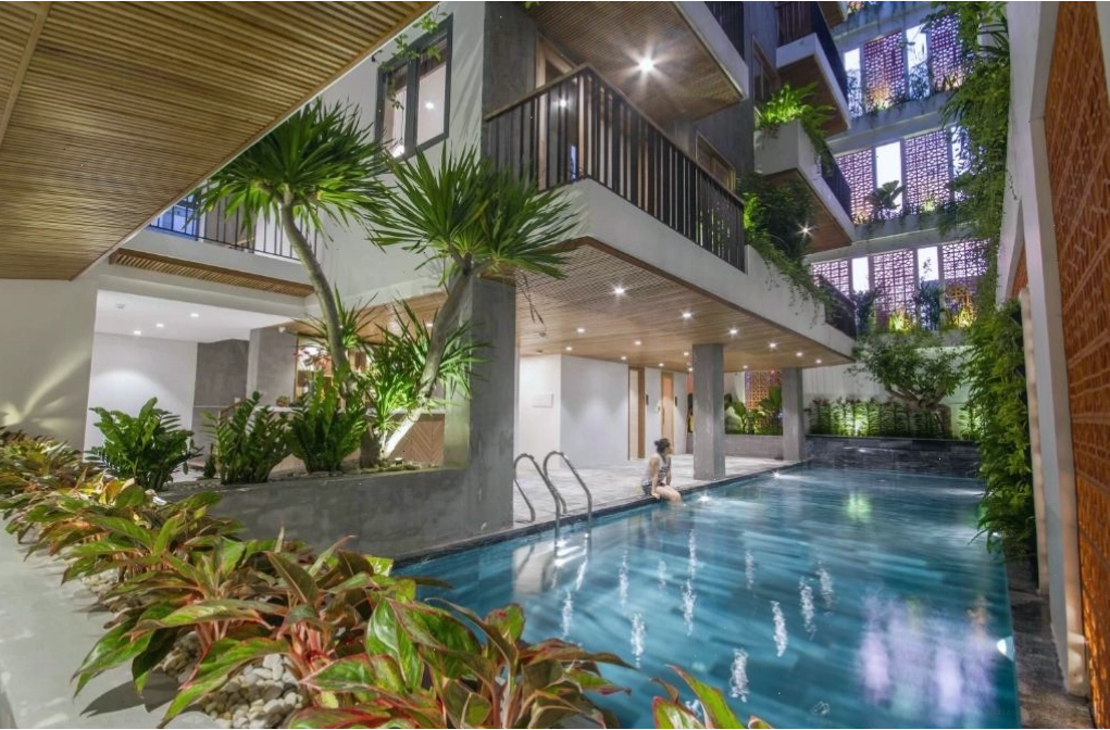 Phòng nghỉ thoải mái tại Ponte Boutique Villa