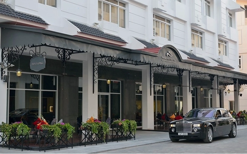 Phòng nghỉ tiện nghi tại Paradise Suites Hotel