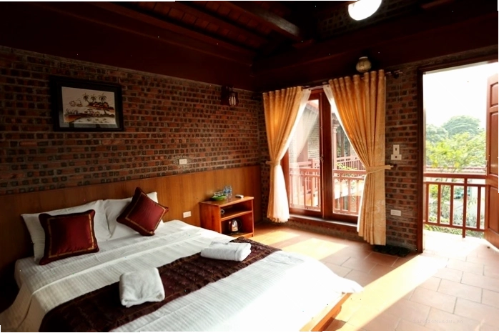 Phòng nghỉ tiện nghi tại Tam Coc Ngoc Linh Bungalow