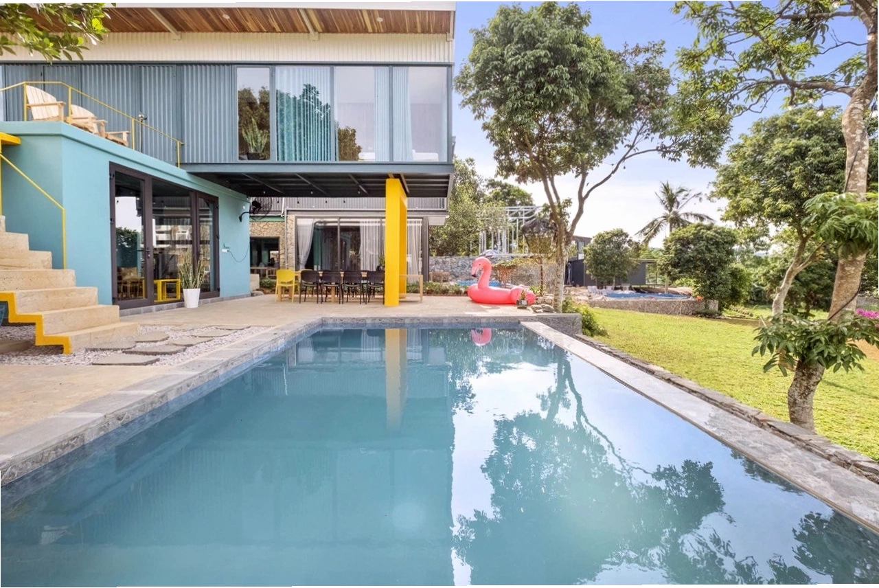 Phòng ngủ tiện nghi tại Mia Homestay Ba Vì