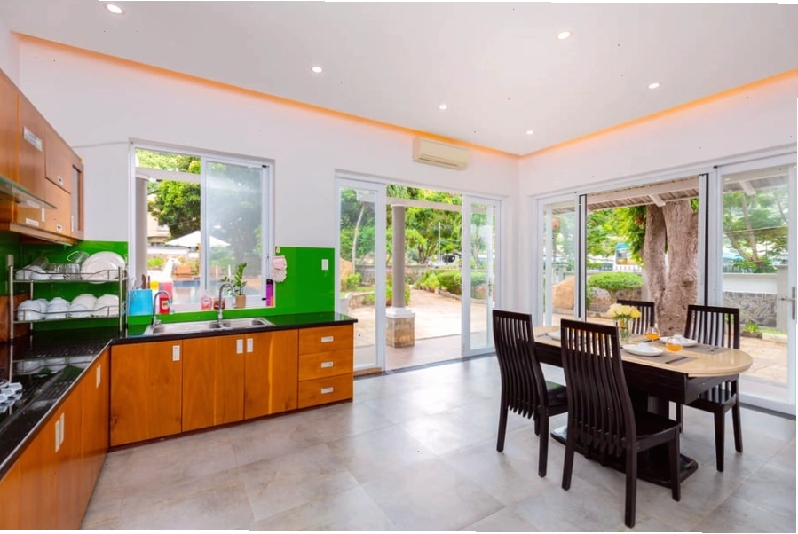 Phòng ngủ tiện nghi tại Villa P39 Vũng Tàu