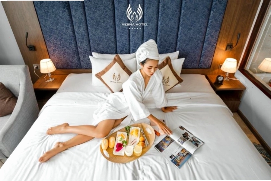 Phòng Premier Deluxe nhìn ra thành phố Nha Trang