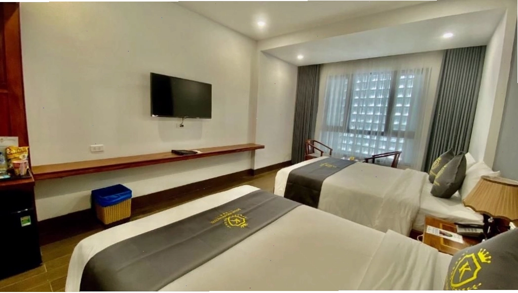 Phòng Quad Family Room tại Khách sạn Royal Khanh Phú Yên
