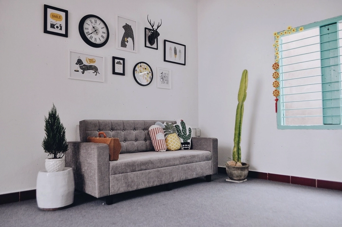 Phòng sinh hoạt chung ấm cúng tại An Yên Homestay Vũng Tàu