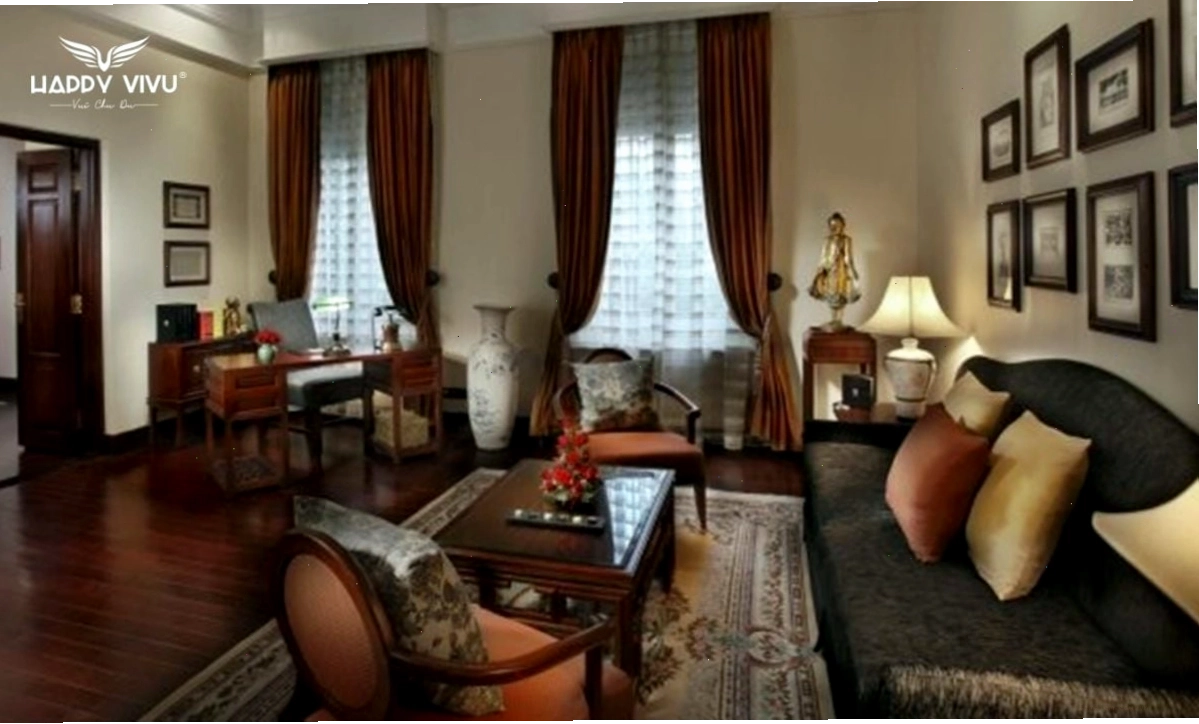 Phòng Somerset Maugham Suite tại khách sạn Metropole Hà Nội