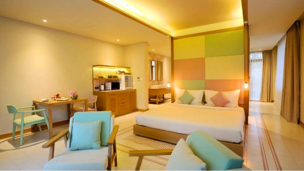 Phòng Studio Living tiện nghi tại FLC Luxury Hotel & Resort Sầm Sơn