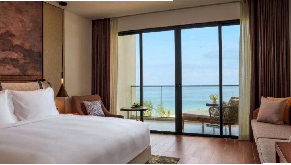 Phòng Studio Sea View tại Mövenpick Resort Waverly Phú Quốc