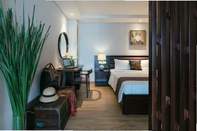 Phòng suite kiểu boutique sang trọng và ấm cúng