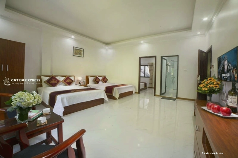 Phòng Superior Family tại Khách sạn Quang Tùng Cát Bà