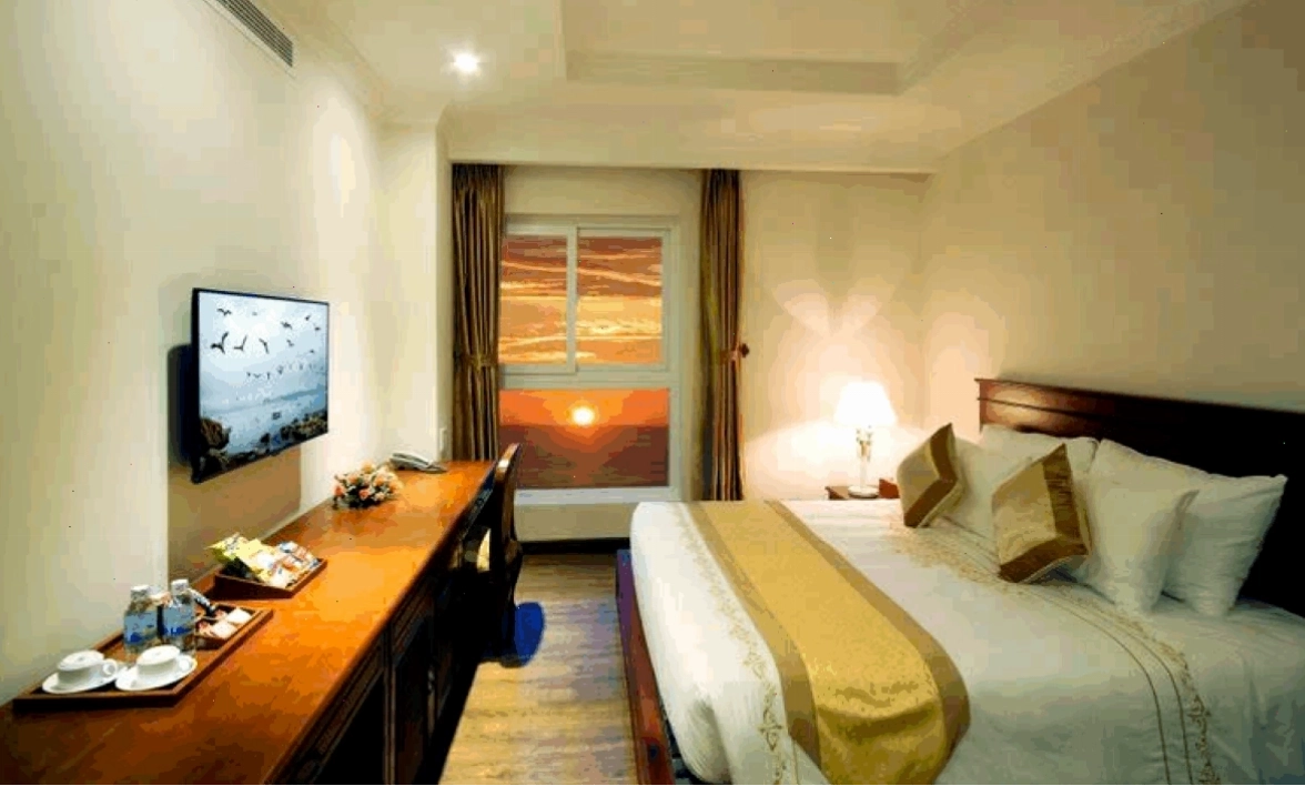 Phòng Superior Seaview tại Khách sạn Palace Nha Trang với tầm nhìn biển thoáng đãng