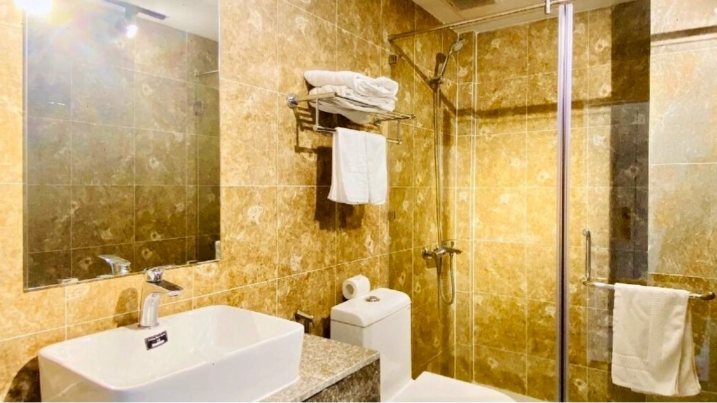 Phòng tắm sang trọng tại hạng phòng Luxury I