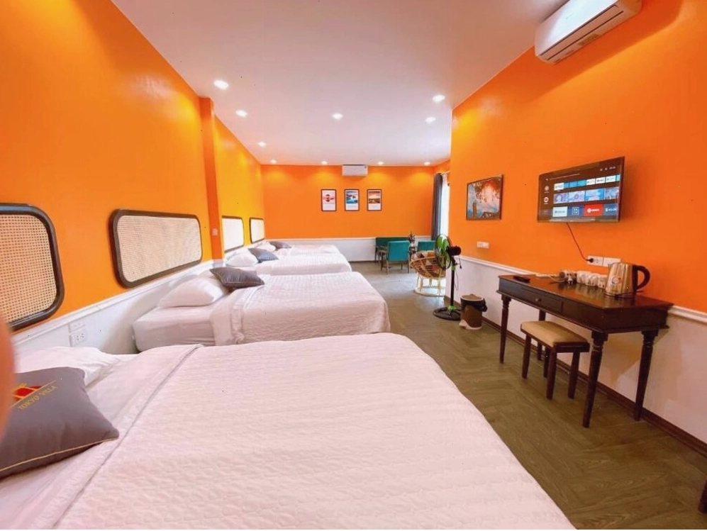 Phòng tập thể tại Sunset Villa Tam Đảo