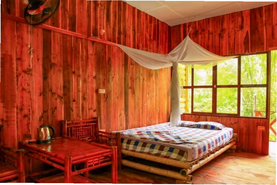 Phòng tập thể tiện nghi tại Chez Beo Homestay