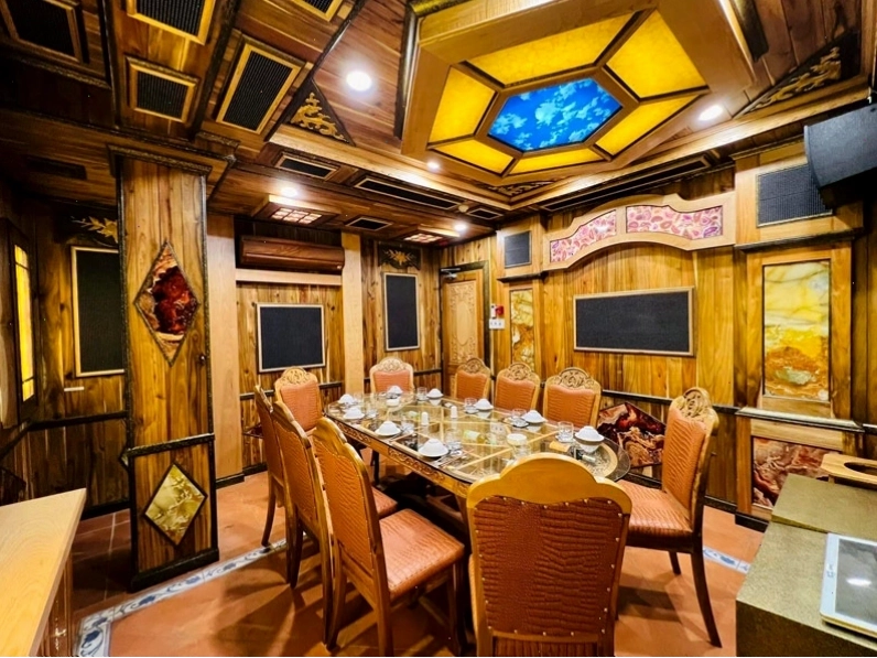 Phòng VIP sang trọng tại nhà hàng Sáu Linh Gò Vấp