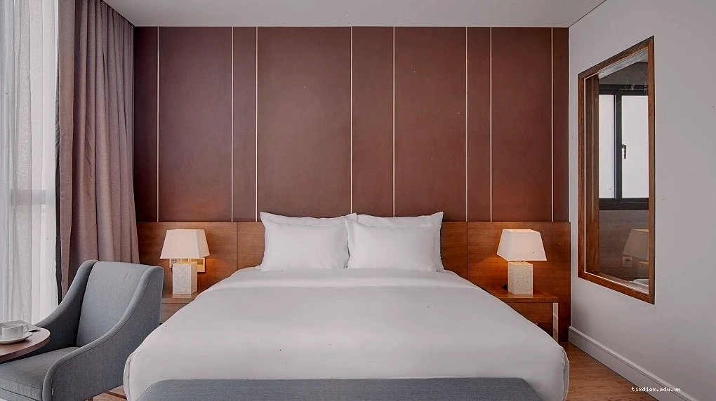 Phòng với giường King tại Avora Hotel