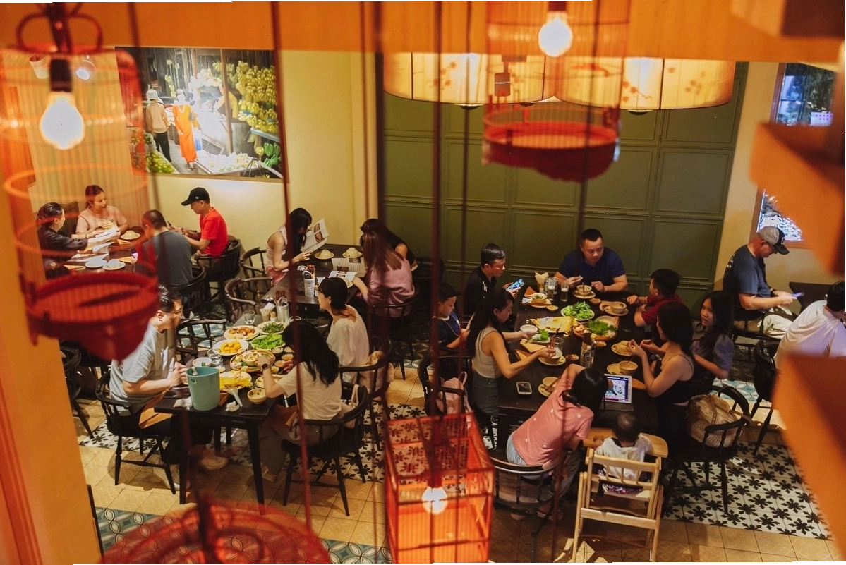 Quán Bụi Sài Gòn mang phong cách dân dã, ấm cúng