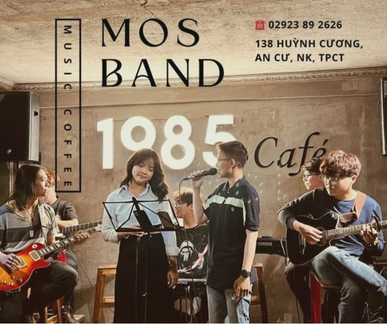 Quán Cafe 1985 với không gian hoài cổ và âm nhạc đặc sắc