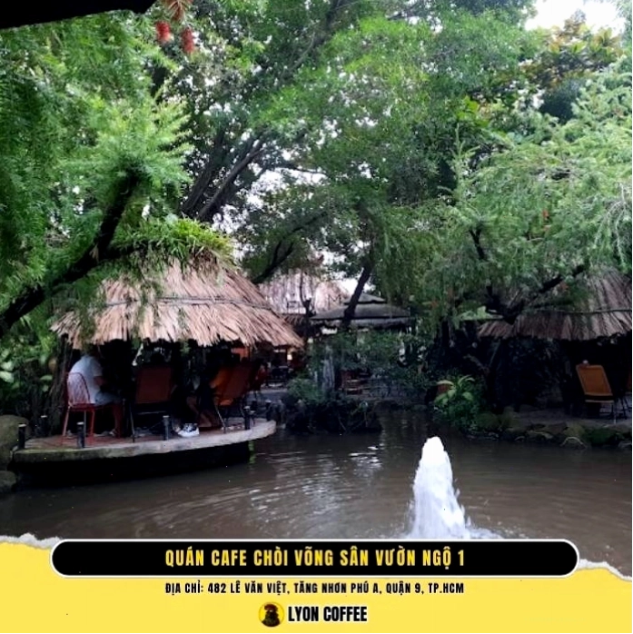 Quán Cafe chòi võng sân vườn Ngộ 1
