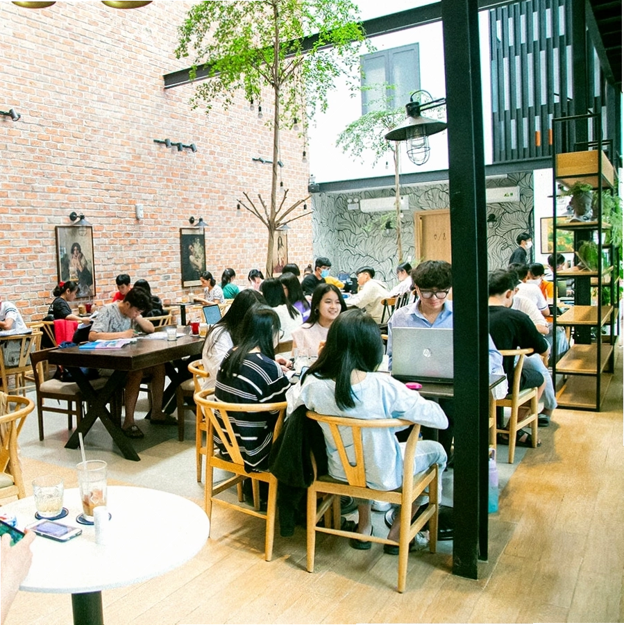 Quán cafe với phong cách độc đáo riêng
