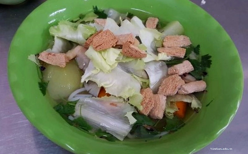Quán chay Liên Hoa với các món ăn chay tươi ngon