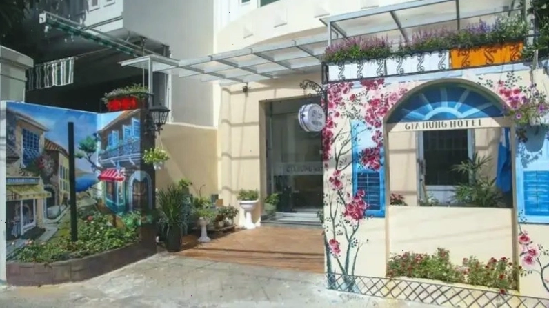 Quang cảnh bên ngoài của Khách sạn Gia An Vũng Tàu