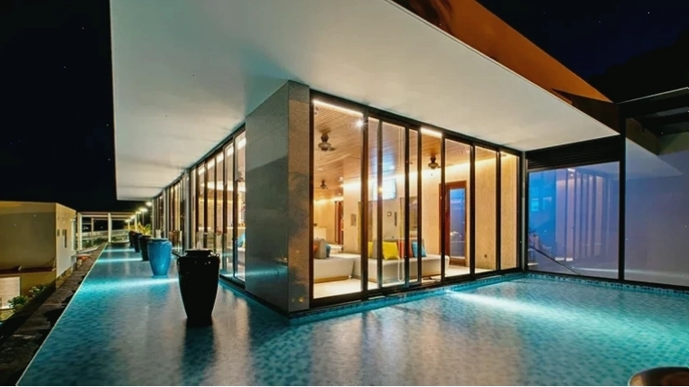 Quang cảnh bên ngoài sảnh Marina Bay Vũng Tàu Resort & Spa