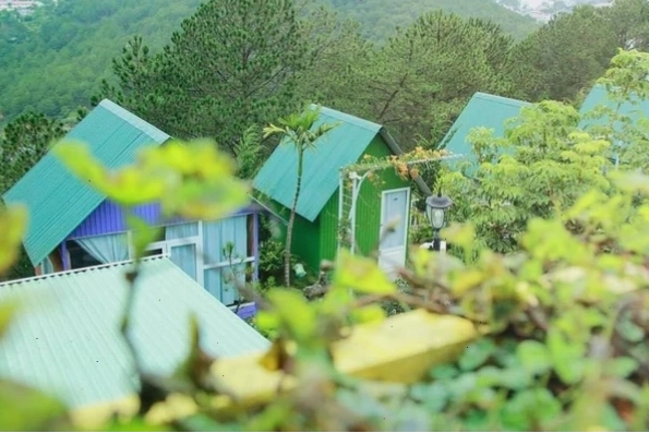 Quang cảnh buổi tối tại Windy Hill Homestay