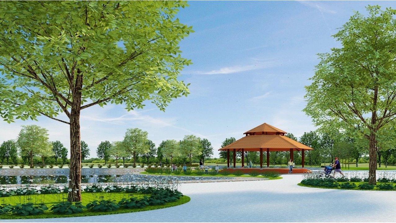 Quảng trường trung tâm Công viên Bà Rịa