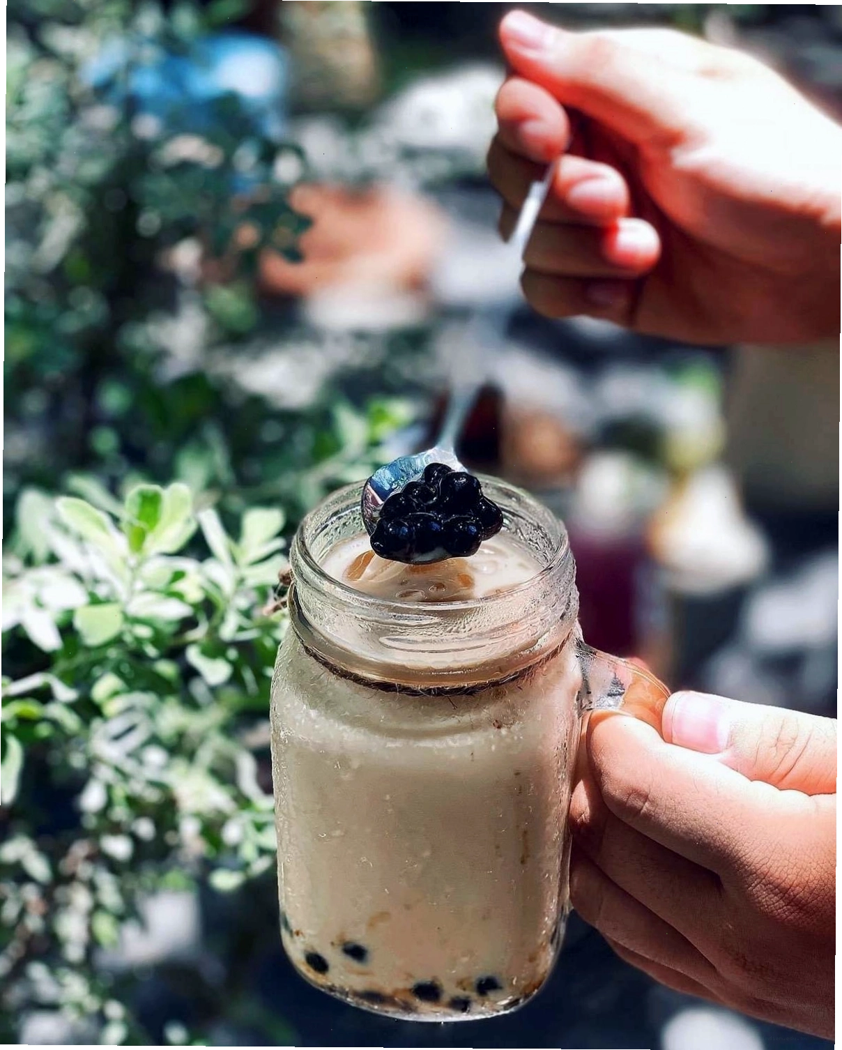 Quầy bar đơn giản nhưng tinh tế tại The 59 Cafe