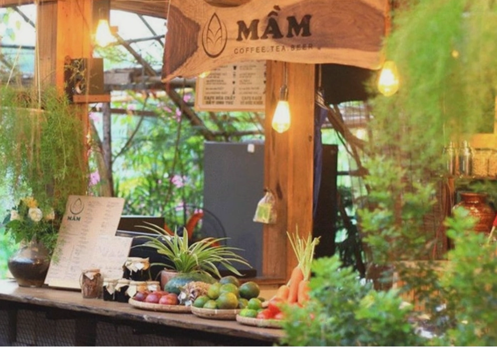 Quầy order dễ thương tại Mầm