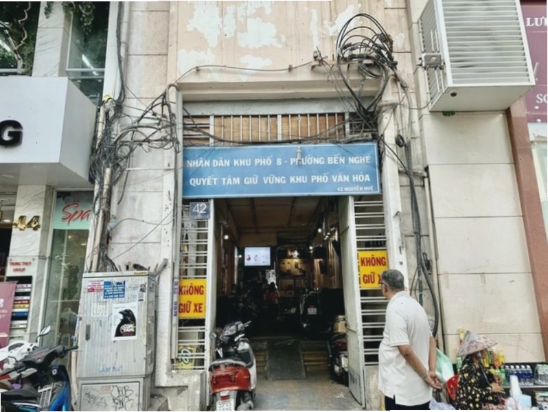Quầy pha chế tại Nhà Chung Cafe