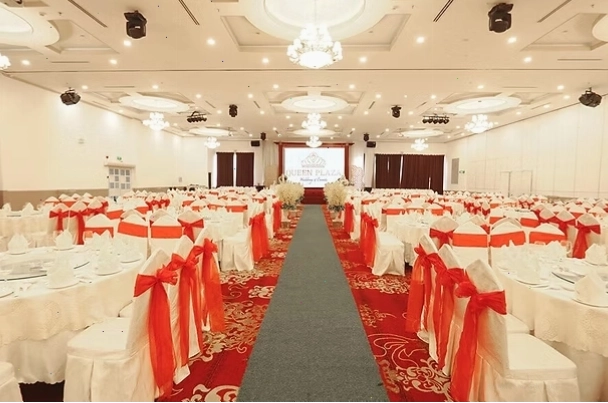 Queen Plaza Trần Hưng Đạo sở hữu 6 sảnh tiệc không gian siêu lớn